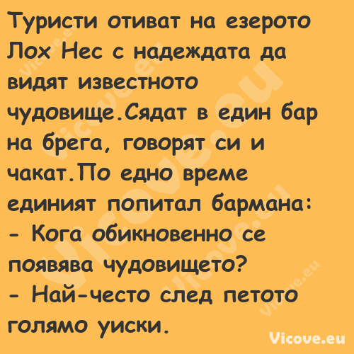 Туристи отиват на езерото Лох Н...