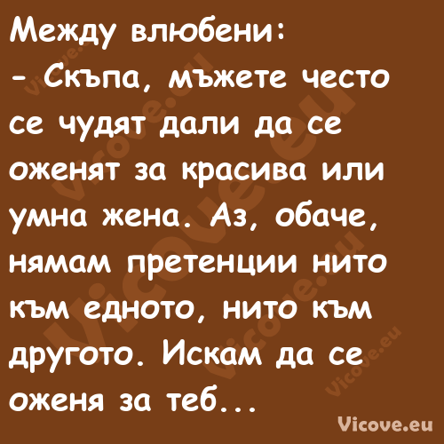 Между влюбени: Скъпа, мъже...