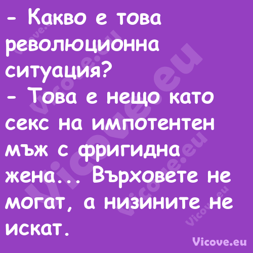  Какво е това революционна сит...