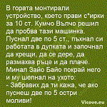 В гората монтирали устройство