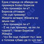 Една старица се обажда на премиера Бойко Борисов