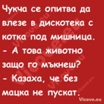 Чукча се опитва да влезе в диск...