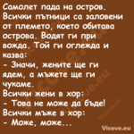 Самолет пада на остров. Всички ...