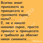 Всички знаят приказката за прин...