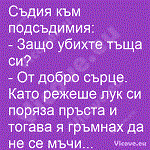 Съдия към подсъдимия