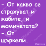  От какво се страхуват и жабит...